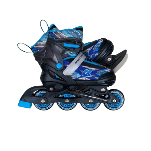Раздвижные коньки-ролики SK-P320-33-TRF Blue — изображение 2